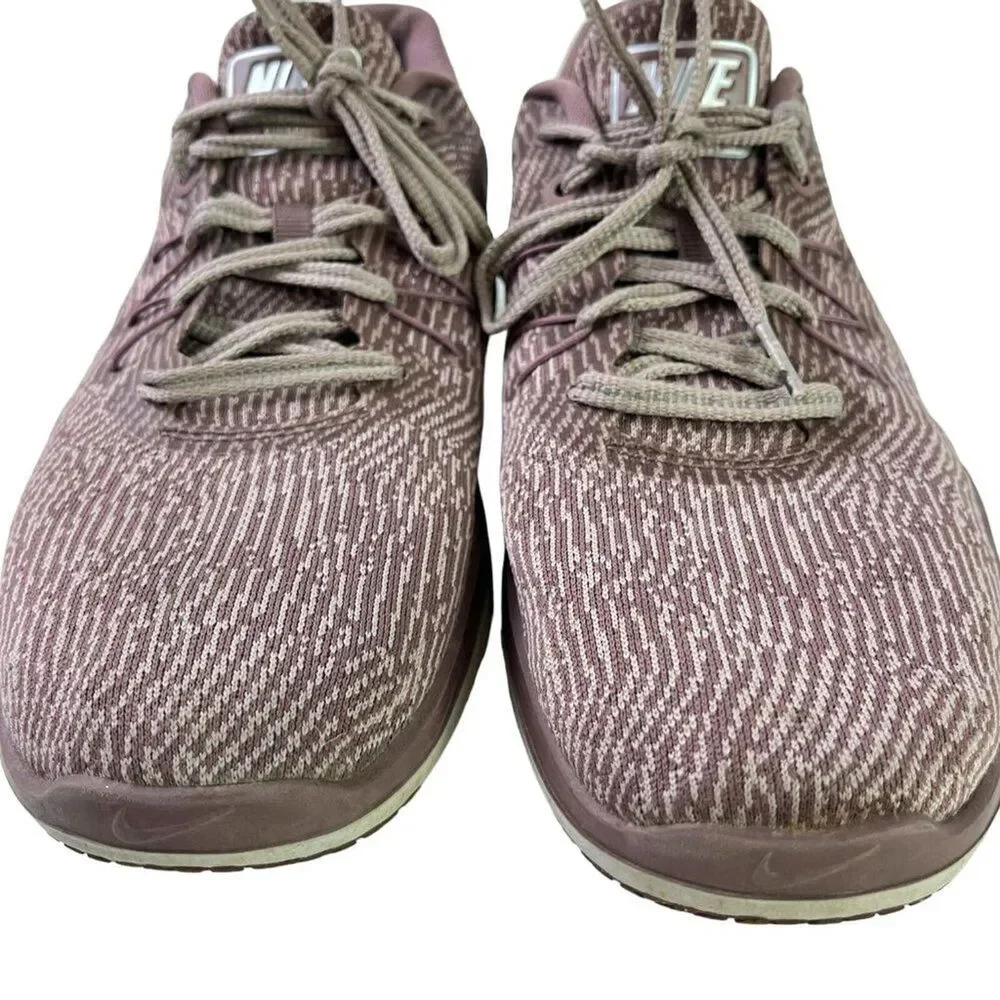 Nike Womens Flex Supreme TR6 Training Pink Lace Up Sneakers Shoes 909015-200 / 9